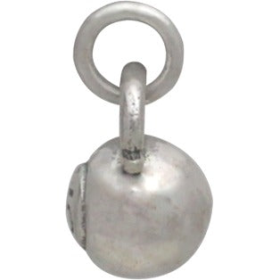 KETTLE BELL CHARM STERLING SILVER FITNESS BODY BUILDERS CHARM 3