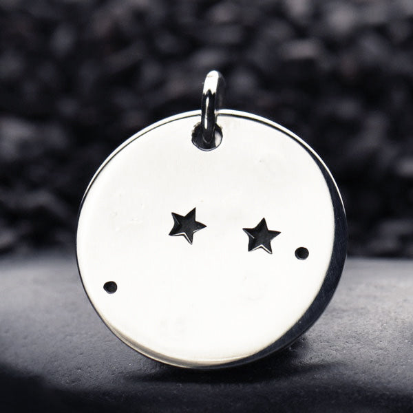 ARIES CONSTELLATION CHARM STERLING SILVER 925 1