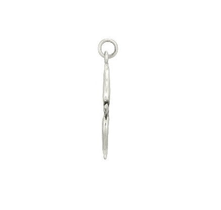 BOW AND ARROW CHARM STERLING SILVER 925 3