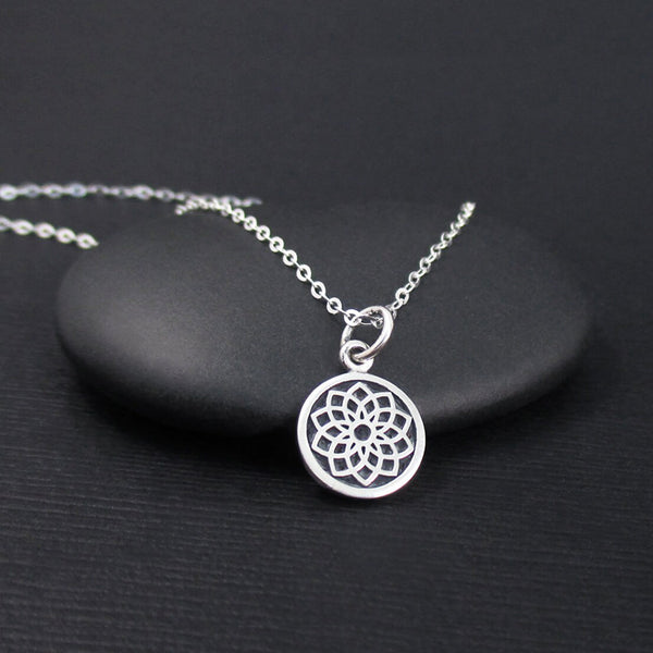 CROWN CHAKRA NECKLACE STERLING SILVER