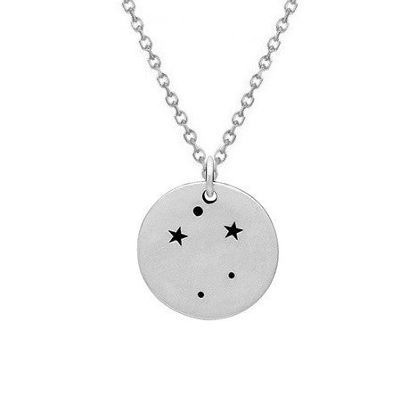 LIBRA CONSTELLATION NECKLACE STERLING SILVER