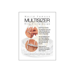 Ring Sizer Adjustable Reusable Plastic Finger Size Finder – THE