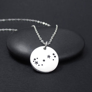 Scorpio Constellation Necklace Sterling Silver Scorpio Constellation Charm Pendant, Scorpio Necklace, Zodiac Necklace, Zodiac Jewelry