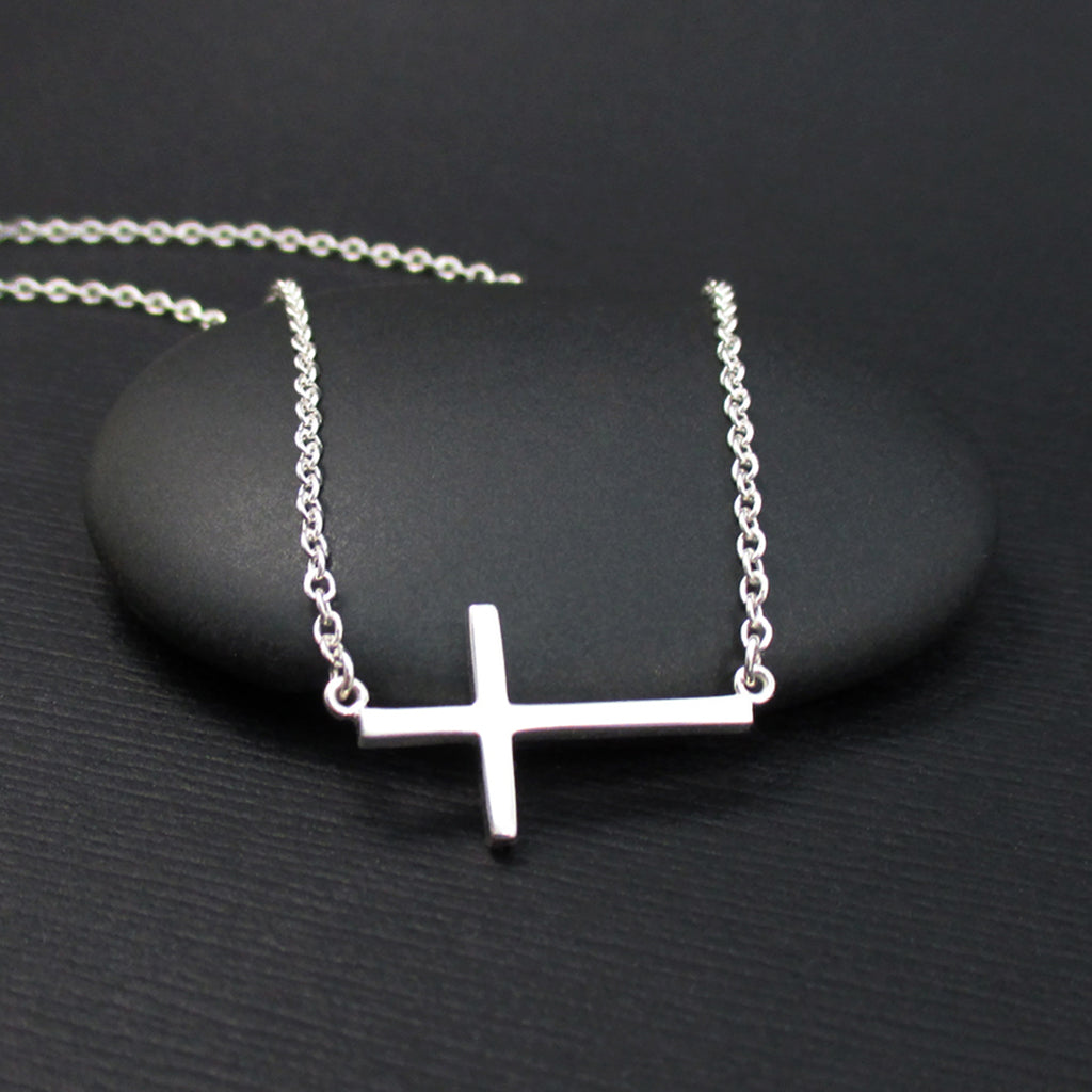 Women Cross Chain Stainless | Thin Cross Necklace Christian | Womens Thin  Chain Cross - Necklace - Aliexpress